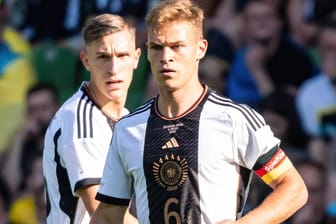 Nico Schlotterbeck und Joshua Kimmich (vorne): Beide DFB-Spieler waren wohl beim Teamevent anwesend.