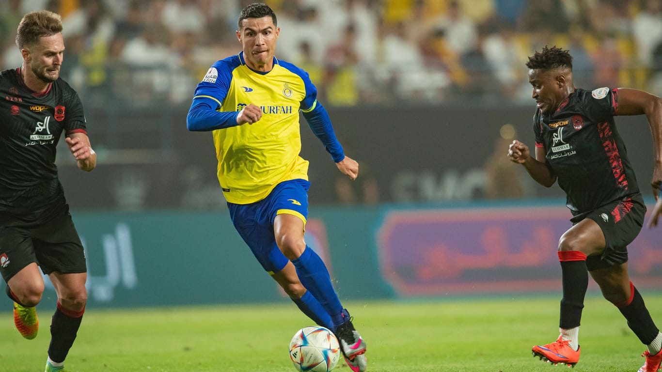Sportlich bedeutungslos: Cristiano Ronaldo im Trikot von al-Nassr.