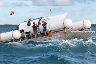 Das "Titan"-U-Boot der Firma Oceangate: Bis zu 4.000 Meter tief kann das experimentelle Unterseeboot tauchen.
