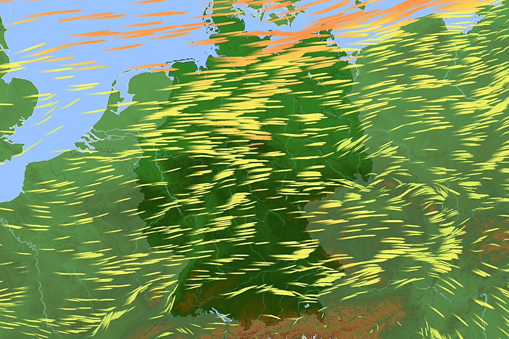 Sturm, Kälte und Regen: Die Wetterkarten zeigen, in welchen Regionen Deutschlands es jetzt einen Wetterwechsel gibt.