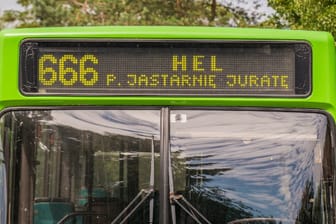 "Highway to Hel": Die Buslinie 666 in den polnischen Ort Hel gibt es nicht mehr.