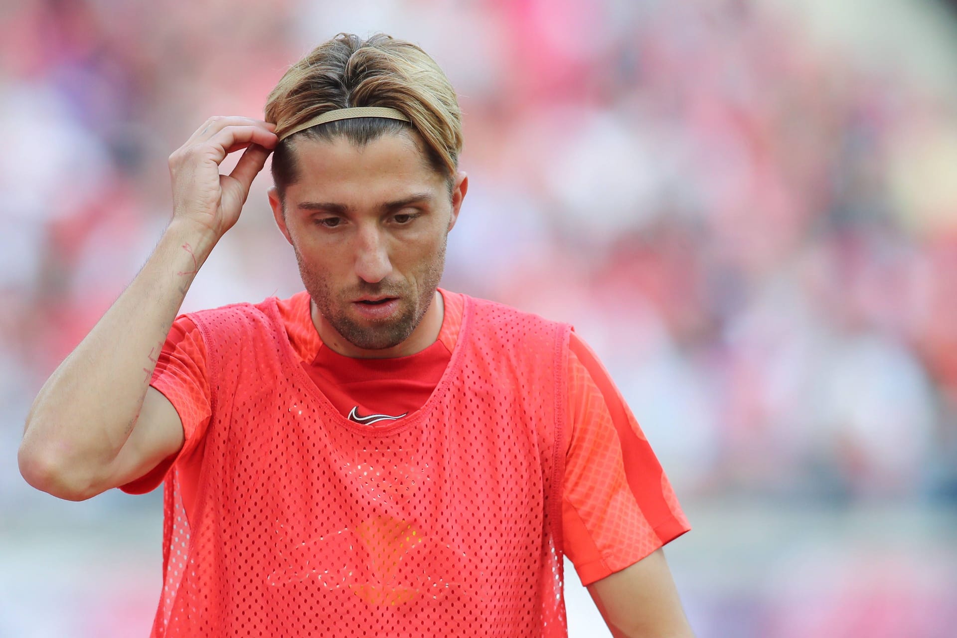 Leipzigs Kevin Kampl: Der Mittelfeldspieler steht mit seinem Team im Pokalfinale.