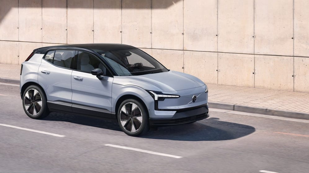 Kurz und knackig: Der EX30 ist Volvos kleinstes SUV.