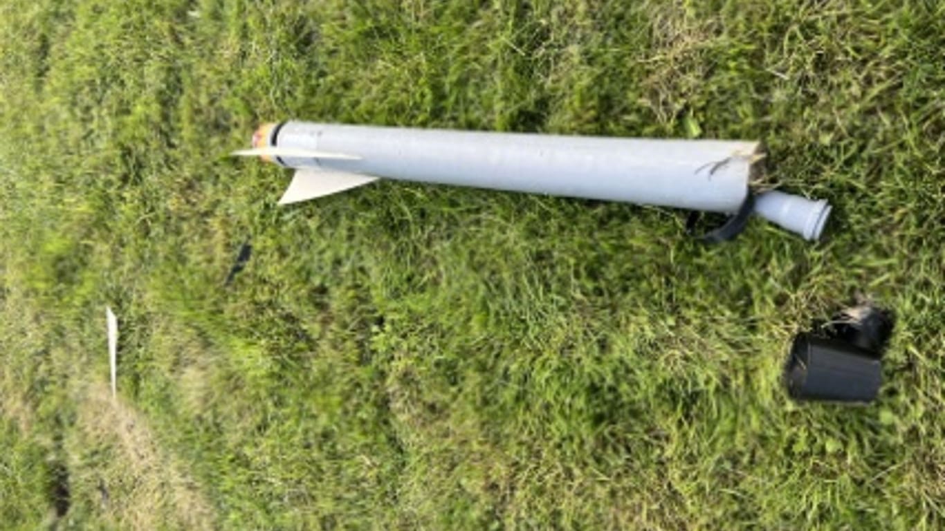 130 Zentimeter große Rakete fällt vom Himmel