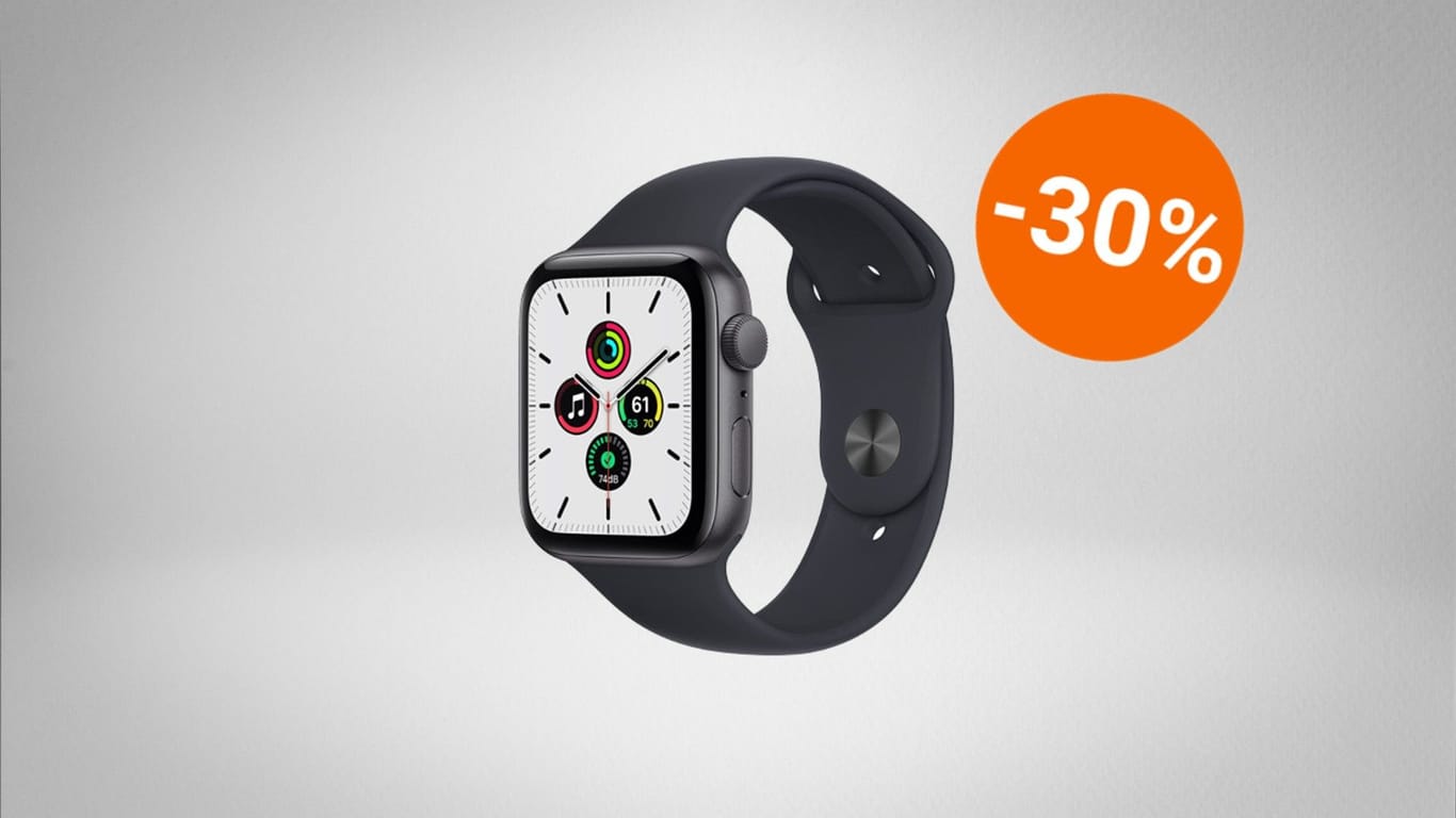 Apple-Deal: Die Apple Watch SE erhalten Sie heute bei Amazon für nur 219 Euro.