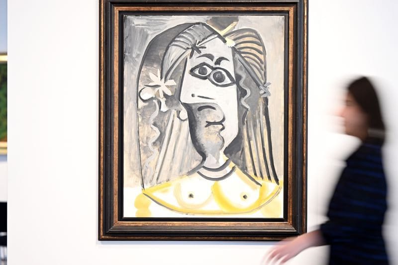 Picassos Gemälde "Buste de femme" (Archiv): Das Kunstwerk wurde in die Schweiz versteigert.
