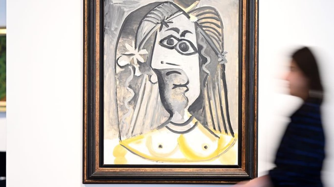Picassos Gemälde "Buste de femme" (Archiv): Das Kunstwerk wurde in die Schweiz versteigert.