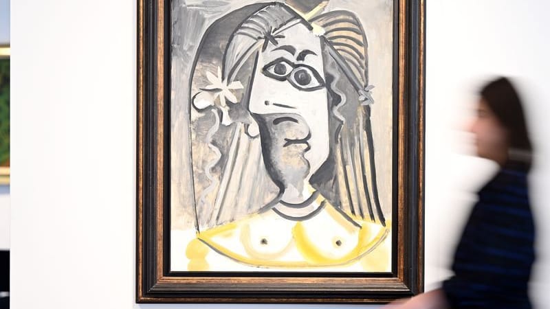 Picassos Gemälde "Buste de femme" (Archiv): Das Kunstwerk wurde in die Schweiz versteigert. Picassos Gemälde "Buste de femme" (Archiv): Das Kunstwerk wurde in die Schweiz versteigert.