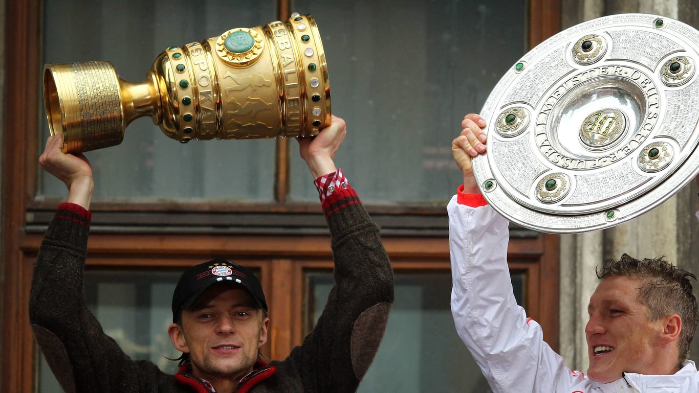Titelsammler: Mit dem FC Bayern holte Tymoschtschuk das Triple.