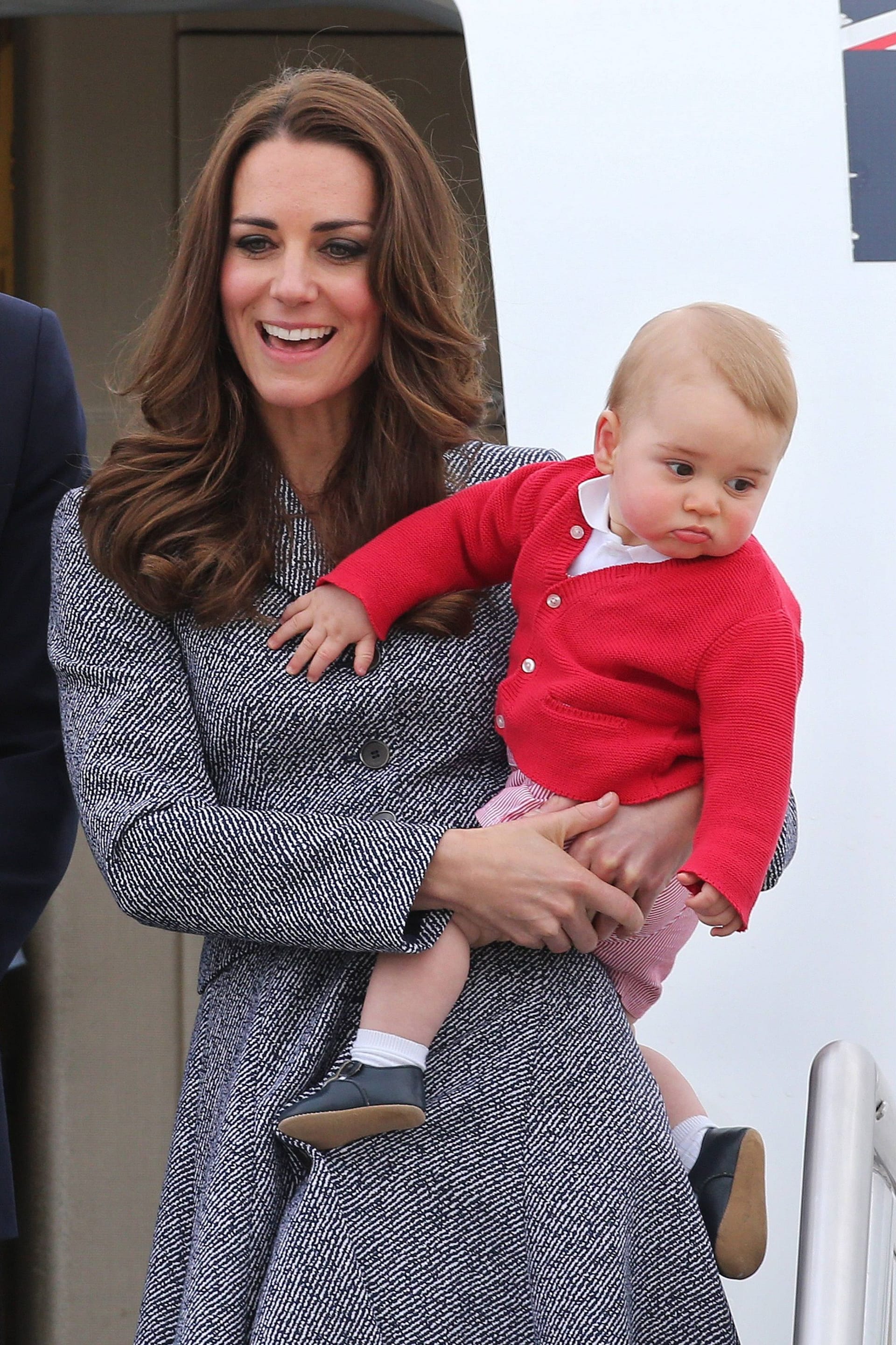 2014: Die erste große Reise von Prinz George bei der Australientour mit seinen Eltern.