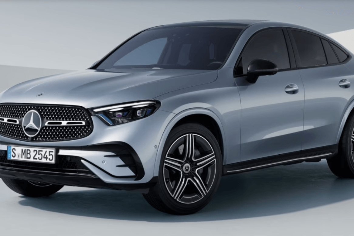 Das neue GLC Coupé von Mercedes: Das Modell soll ab Herbst verfügbar sein.