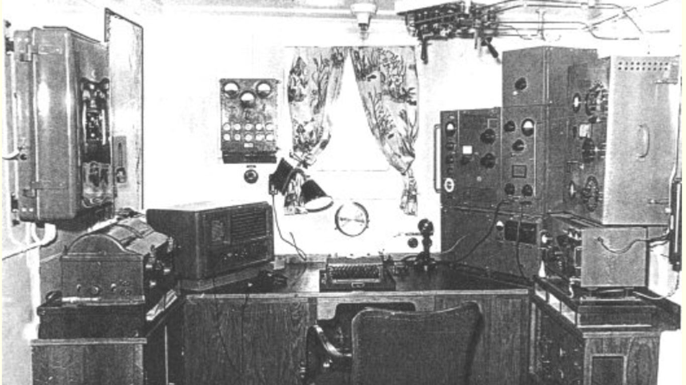 Die ehemalige Funkstation der "Melanie Schulte".