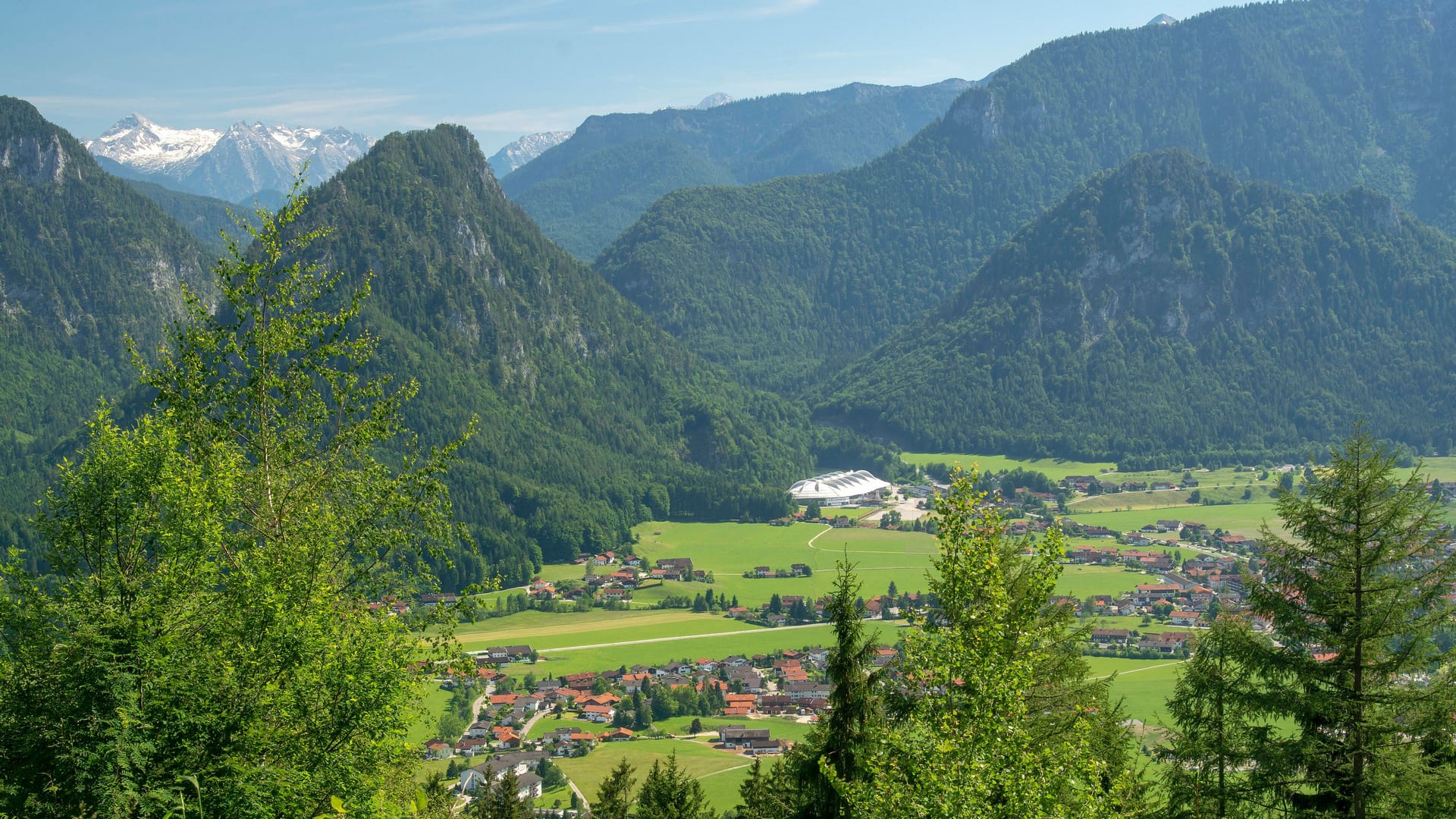 Blick auf Inzell (Archivbild): Von dort startete der Mann seinen Ausflug.