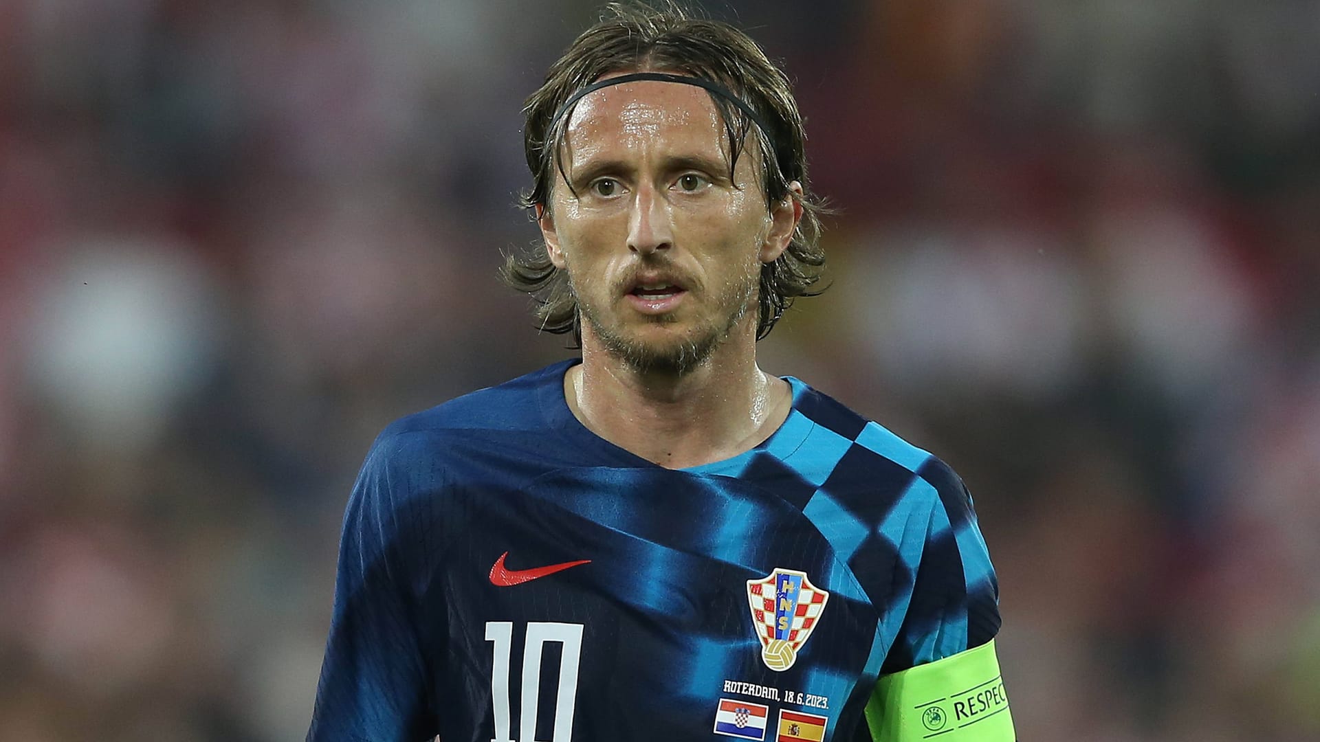 Luka Modrić, hier im Finale der Nations League mit Kroatien gegen Spanien: Juristischer Ärger für den Weltstar.