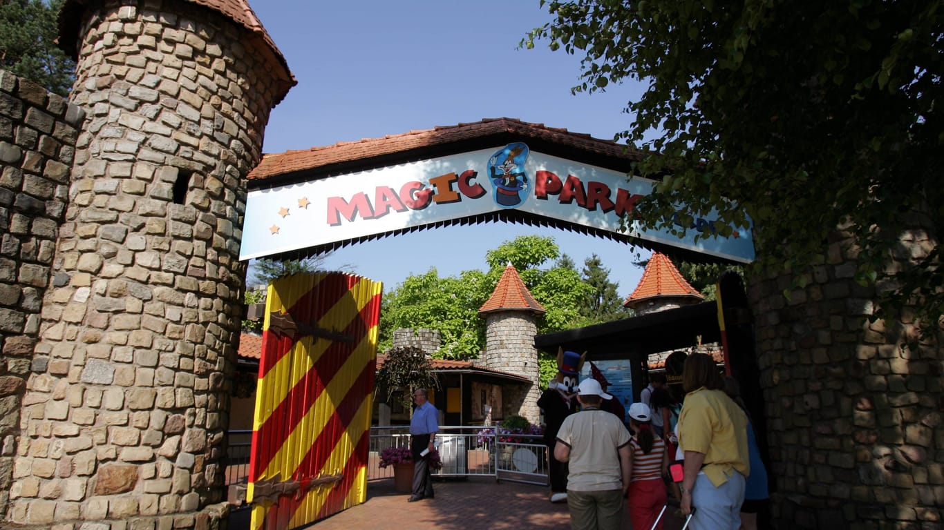 Der Eingang zum "Magic Park Verden" im Jahre 2005: