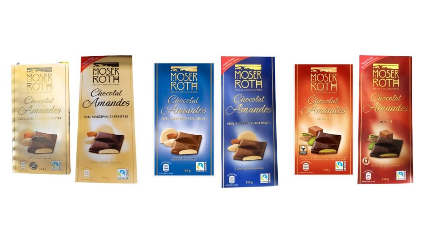 Mogelpackung des Monats: Die Aldi-Schokolade "Chocolat Amandes".