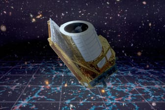 Visualisierung der Esa-Sonde Euclid: Sie soll am 1. Juli starten.