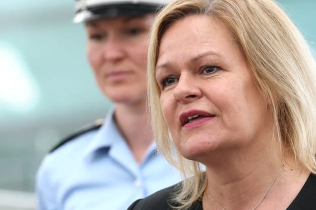 Bundesinnenministerin Nancy Faeser: Sie kündigte an, dass die Polizei weiteren Ausschreitungen entschieden entgegentreten würde.
