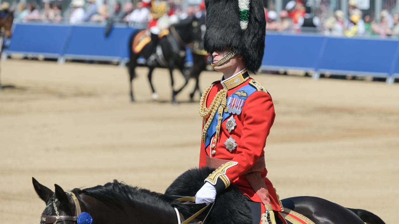 Prinz William: Der britische Thronfolger bereitet sich auf die Festlichkeiten vor.