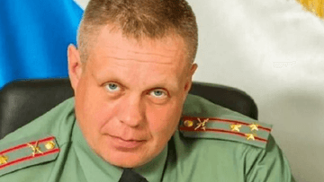 Serhiy Goryachev, maggiore generale russo: apparentemente ucciso in un attacco missilistico.
