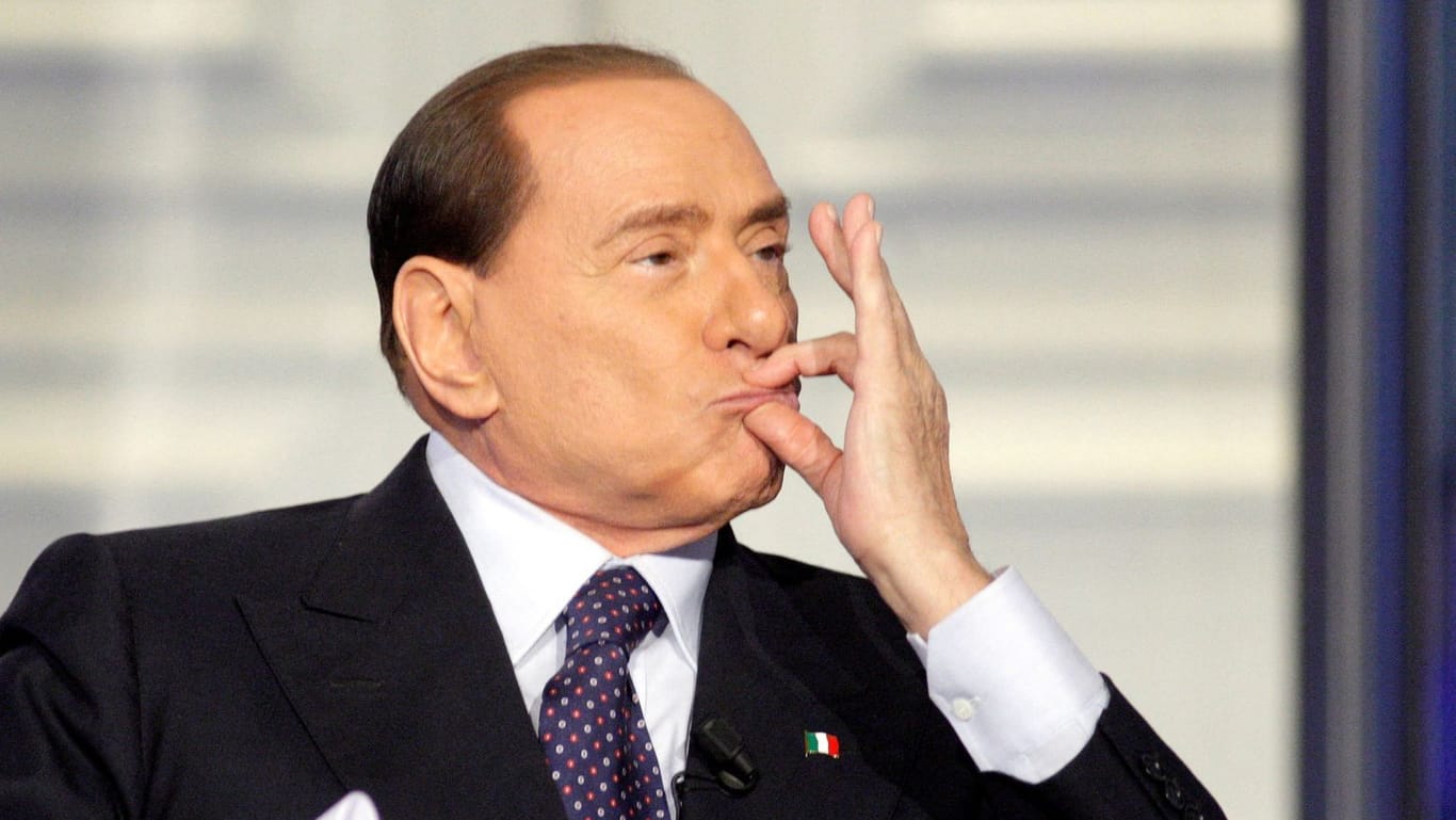 Italiens Ex-Ministerpräsident Silvio Berlusconi (Archivbild): Seine Erben sind über seine Kunstsammlung offenbar wenig erfreut.