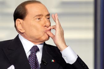 Italiens Ex-Ministerpräsident Silvio Berlusconi (Archivbild): Seine Erben sind über seine Kunstsammlung offenbar wenig erfreut.