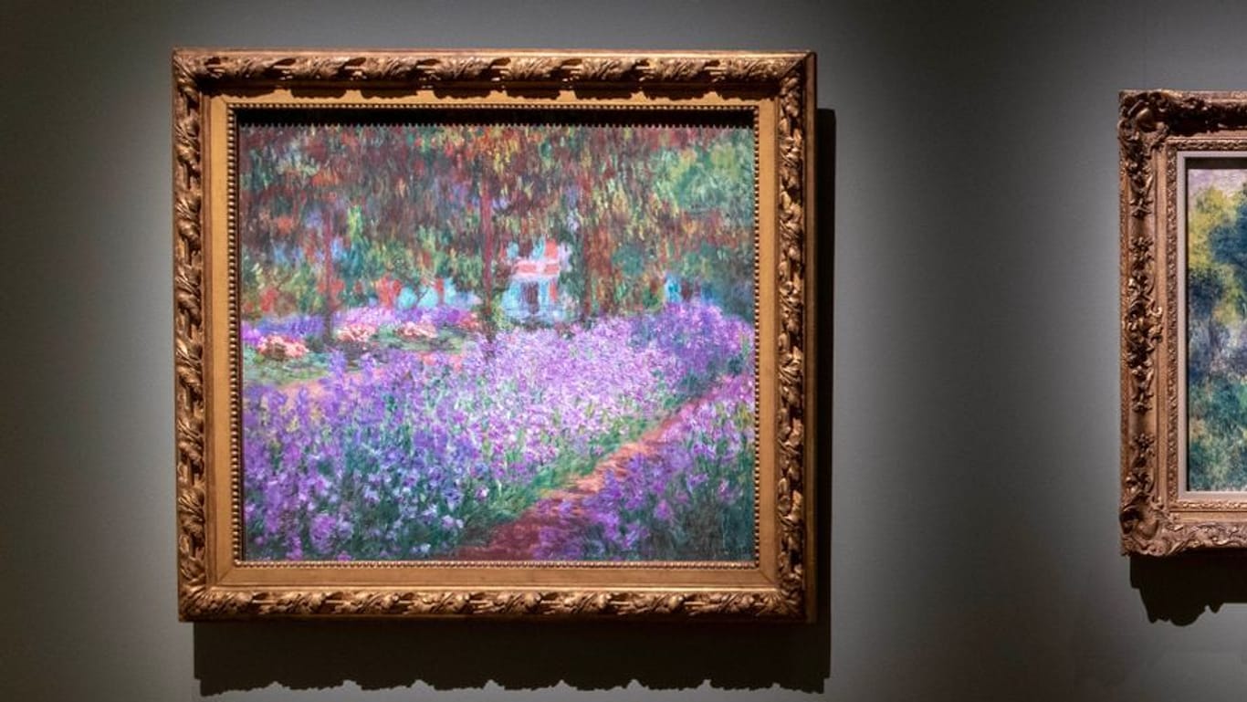 Gemälde von Monet: Das Bild haben zwei Klimaaktivistinnen mit Farbe beschmiert.