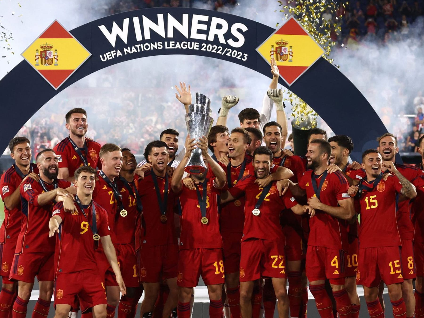 Nations League Spanien gewinnt Finale gegen Kroatien im Elfmeterschießen