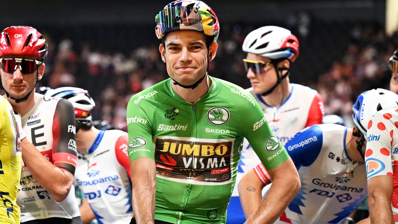 Wout van Aert: Er gewann das Grüne Trikot der letztjährigen Tour de France.
