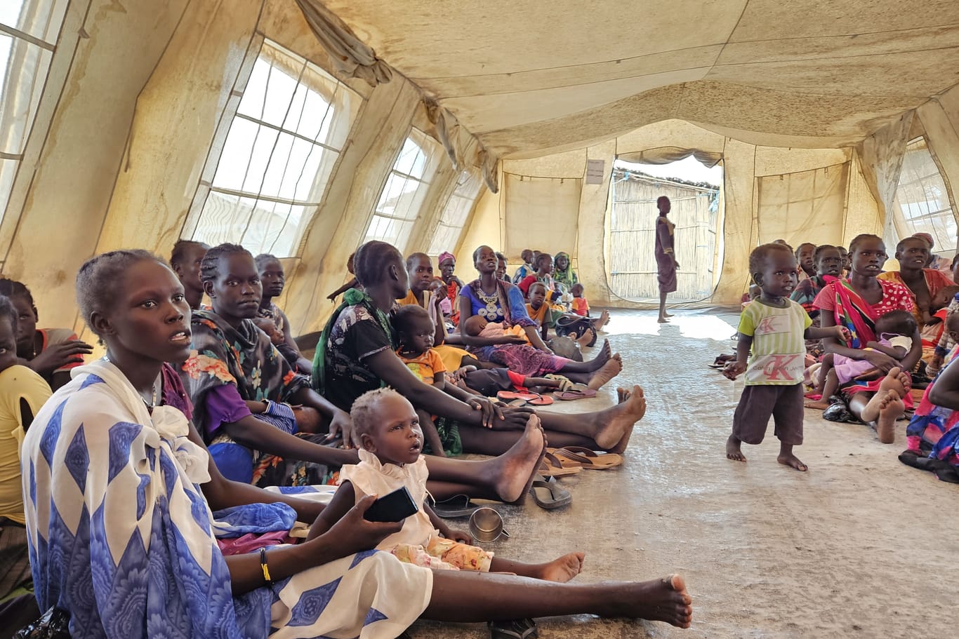 Flüchtlinge im Südsudan.