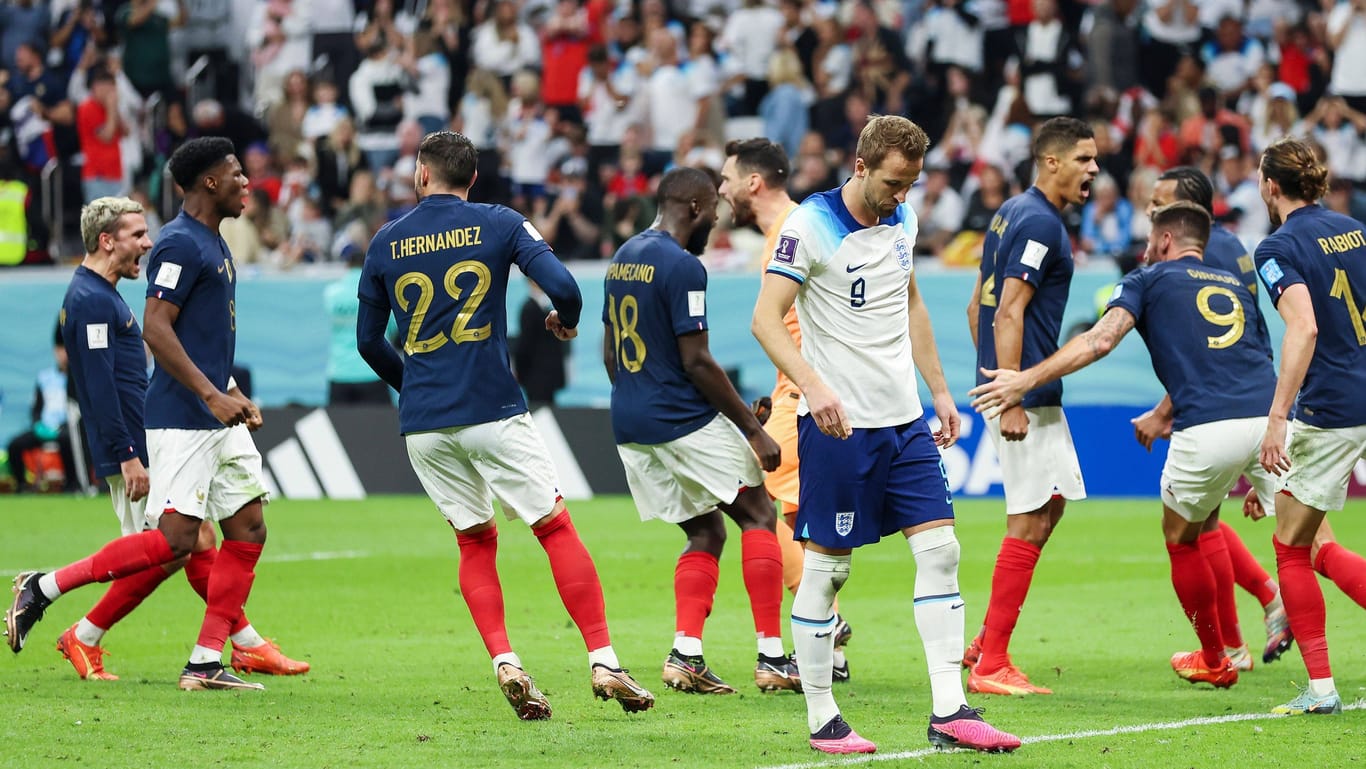 Drama bei der WM: Gegen Frankreich verschoss Kane den entscheidenden Elfmeter.
