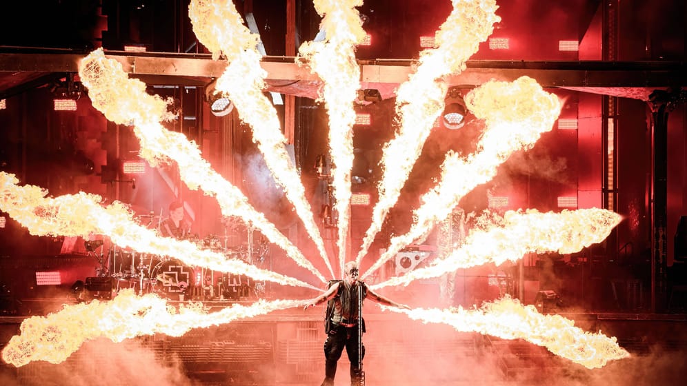 Lindemann-Auftritt Anfang Juni 2023: Treffen in einem kleinen Raum.
