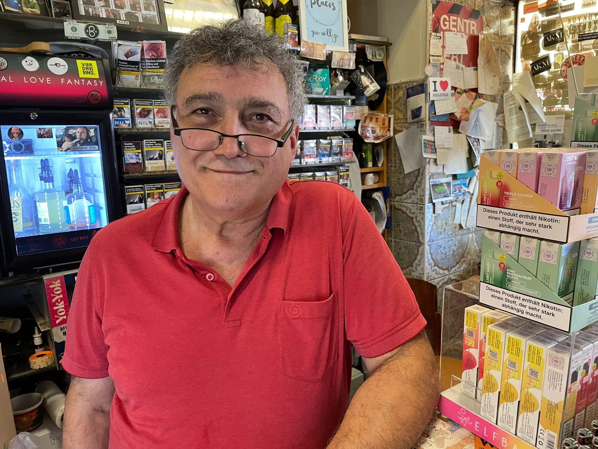 Kioskbesitzer Nazim A.: Ob eine Verbotszone für weniger Gewalt sorge, hält er für fragwürdig.