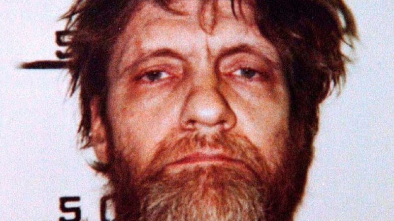 Ted Kaczynski im April 1996 (Archivbild): Der Attentäter wurde als "Unabomber" bekannt.