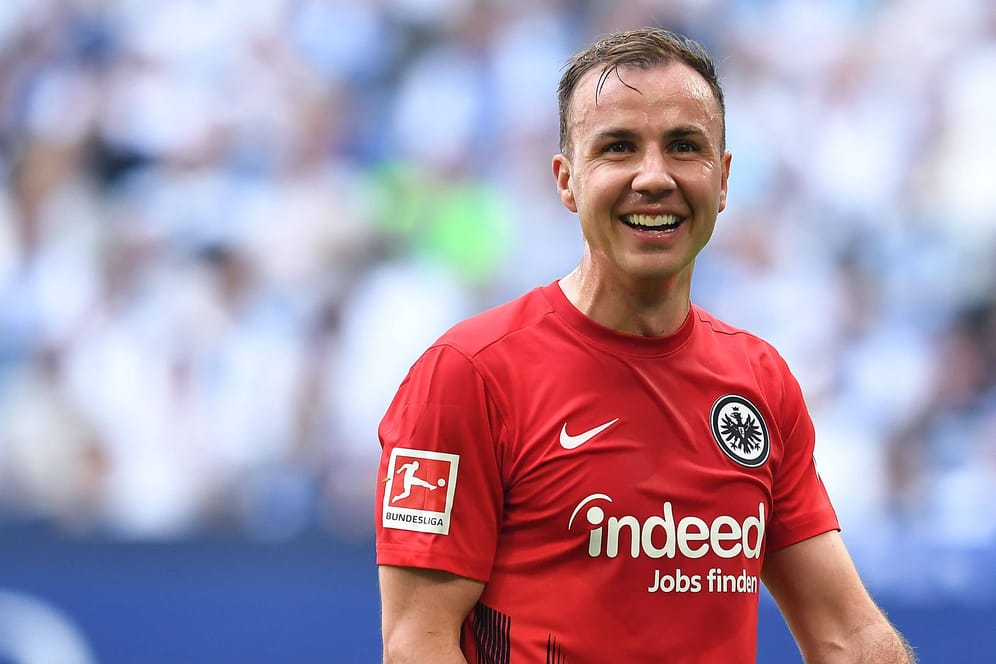 Mario Götze: Der Weltmeister von 2014 wird noch länger für die Eintracht auflaufen.