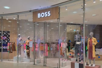 Hugo Boss Store in Moskau, Russland