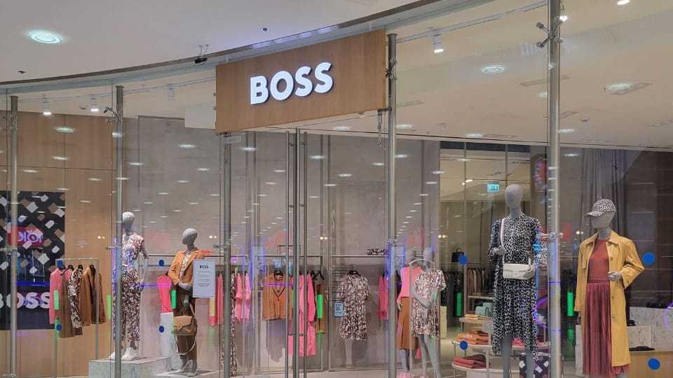 Hugo Boss Store in Moskau, Russland