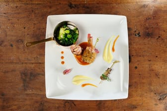 Gericht in einem Nobelrestaurant (Symbolbild): Die Gastronomin des Jahres kommt aus Berlin.