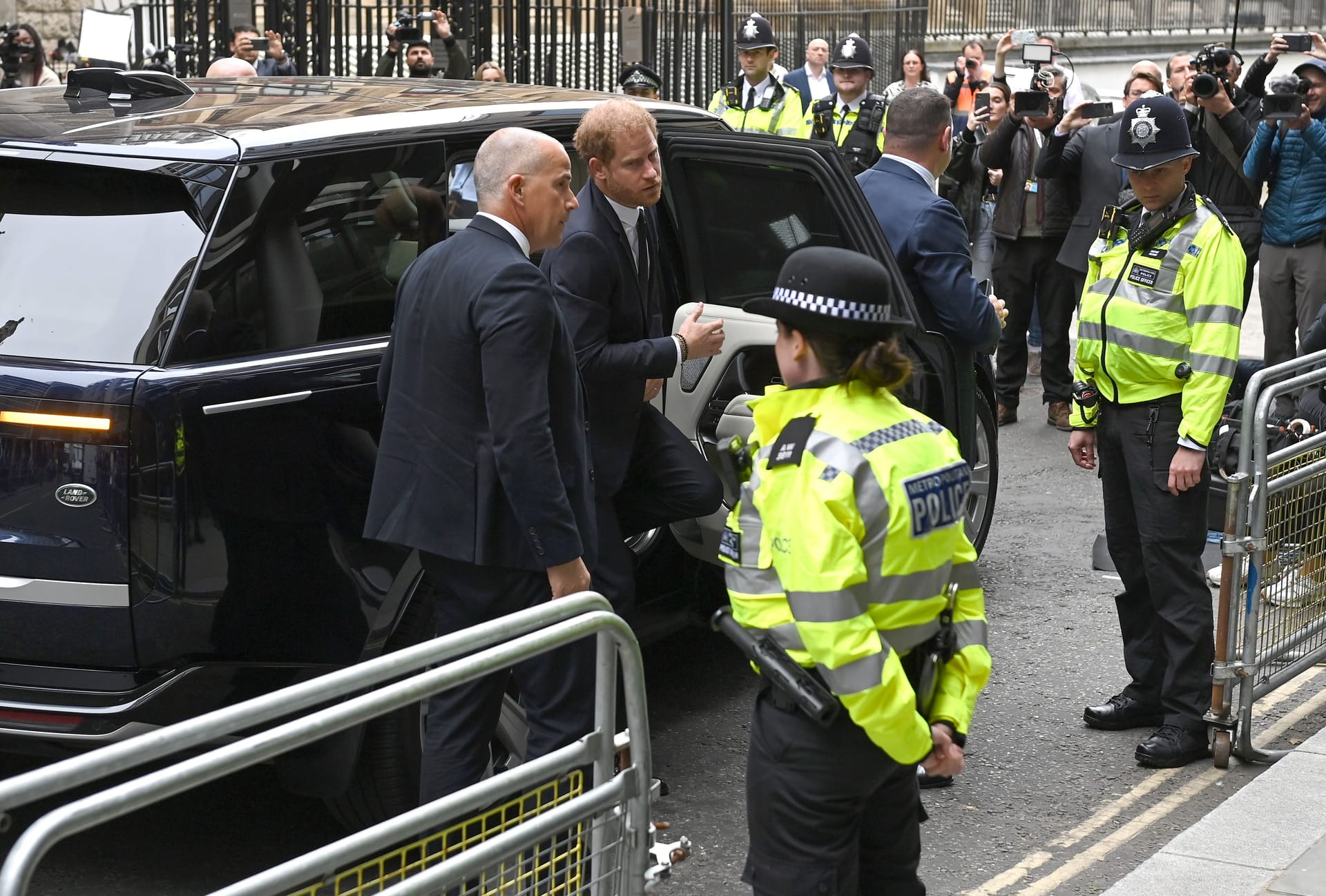 Prinz Harry vor dem Gericht in London