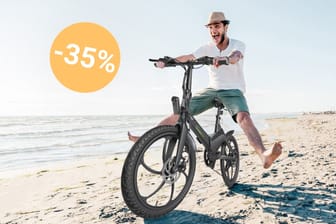 Elektrofahrrad im Aldi-Angebot: Das reduzierte E-Bike von Sachsenrad verbindet Komfort und sportlichen Spaß.