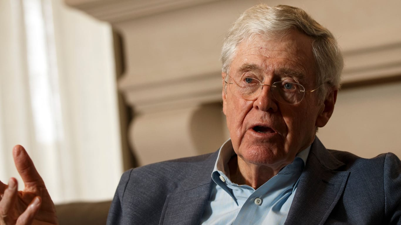 Charles Koch: Das rechte Netzwerk des Milliardärs ist Großspender der republikanischen Partei.