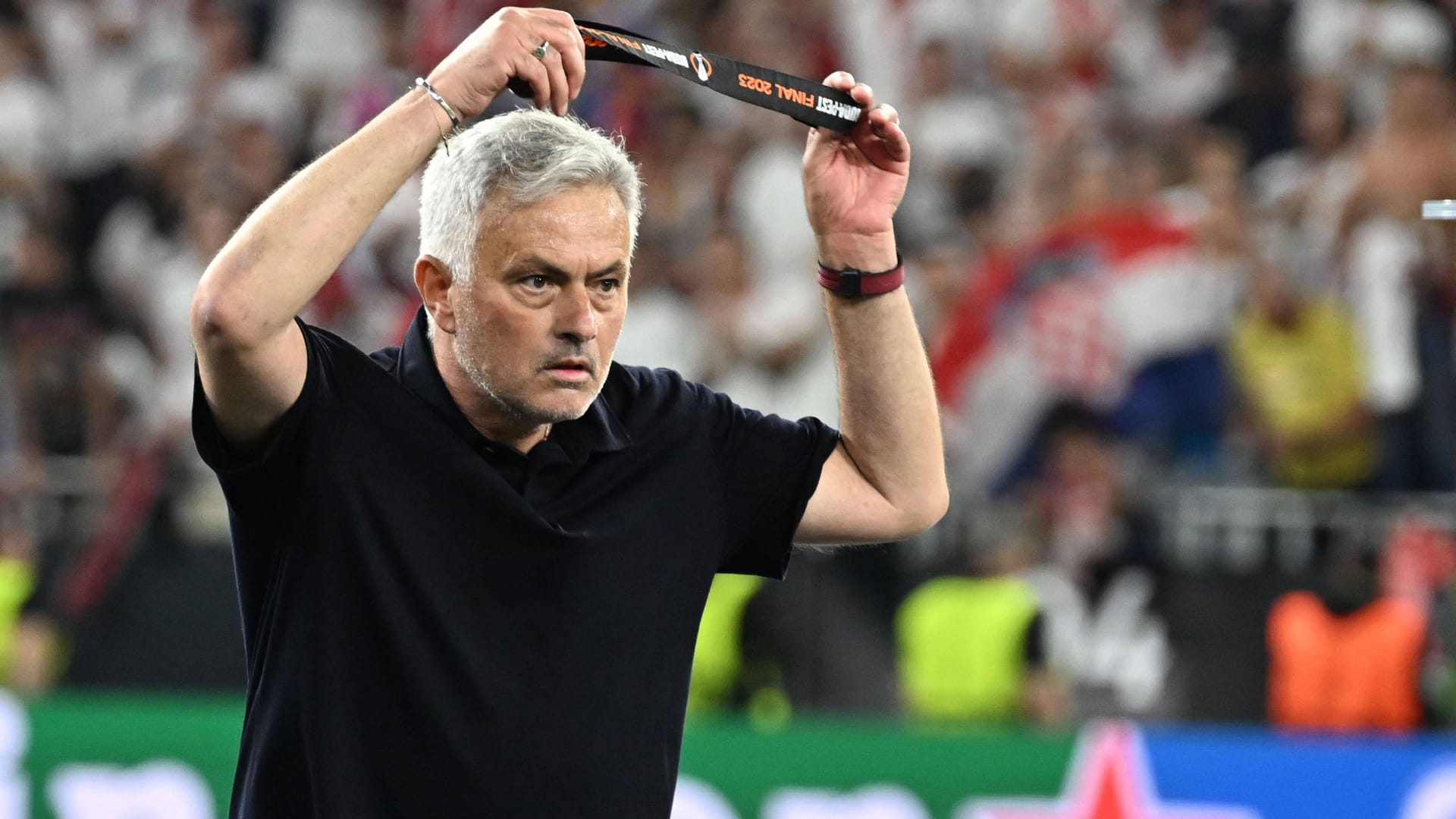 José Mourinho: Der Trainer der Roma war nach der Niederlage ziemlich sauer.