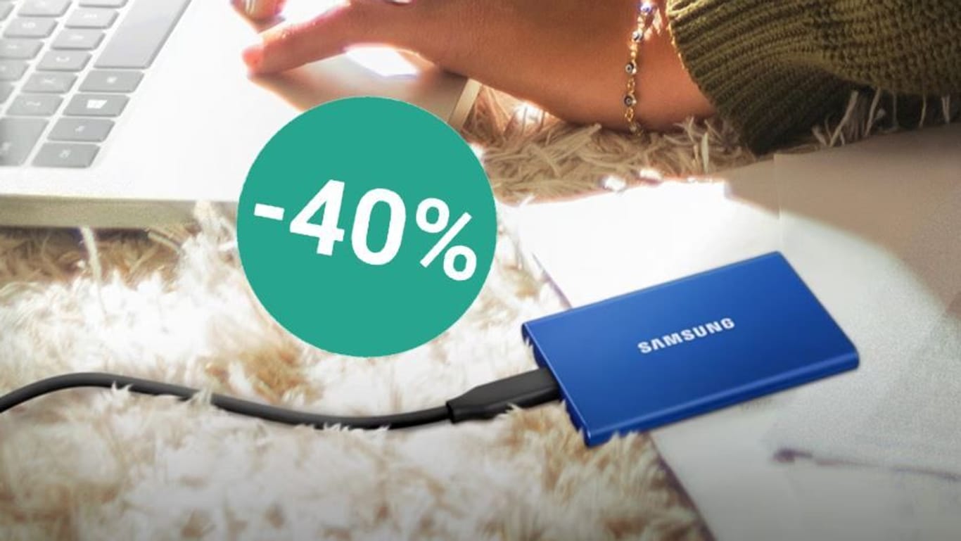 Amazon-Angebot: Die SSD-Festplatte von Samsung besitzt ein Terabyte Speicherplatz und ist heute so günstig wie noch nie.