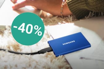 Amazon-Angebot: Die SSD-Festplatte von Samsung besitzt ein Terabyte Speicherplatz und ist heute so günstig wie noch nie.
