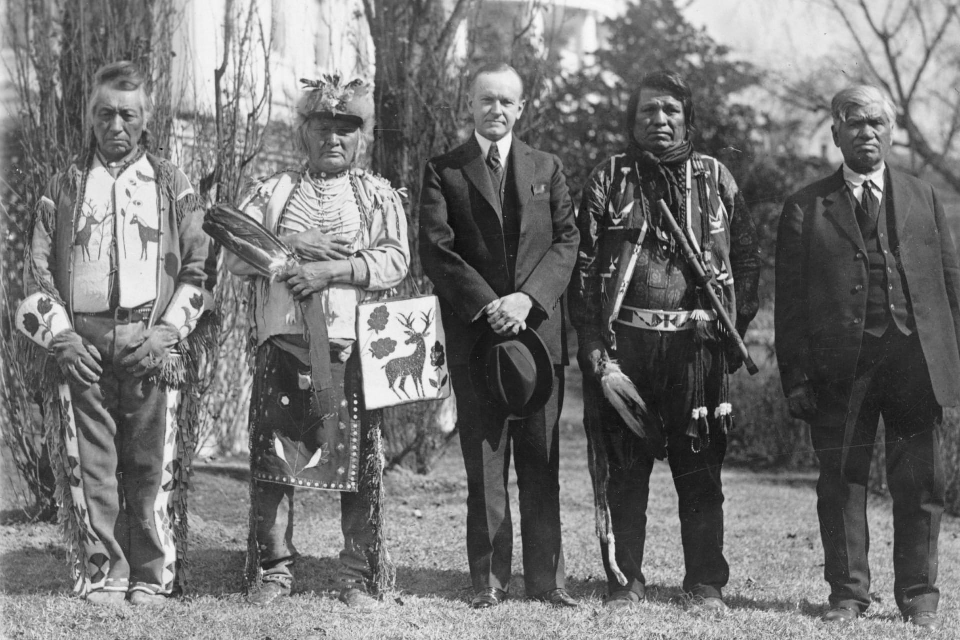 1924: Besuch im Weißen Haus