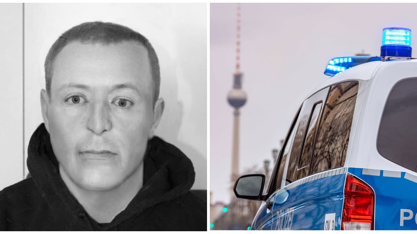 Abbildung des Verstorbenen, Einsatzfahrzeug der Polizei Berlin: