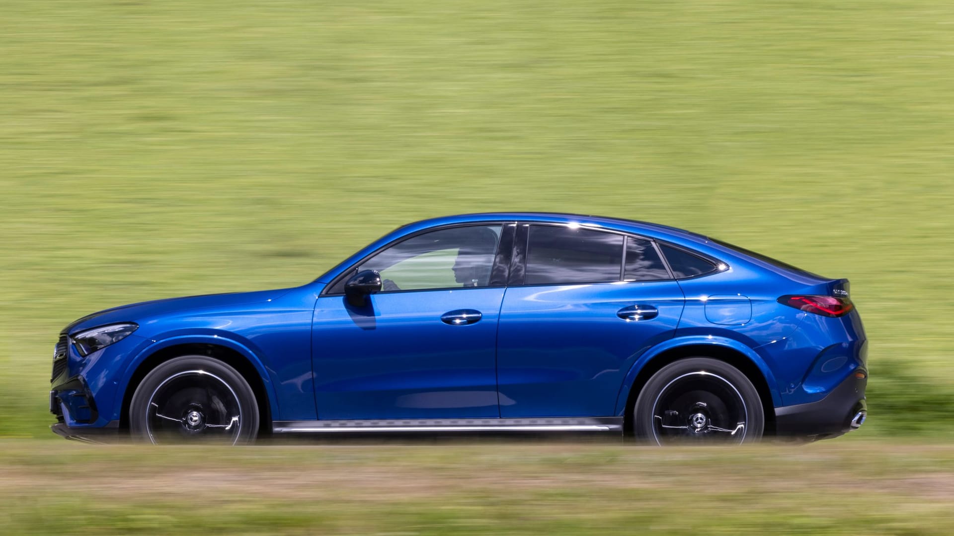 Mercedes GLC Coupé: Auch die Version mit schrägem Heck wurde erneuert.