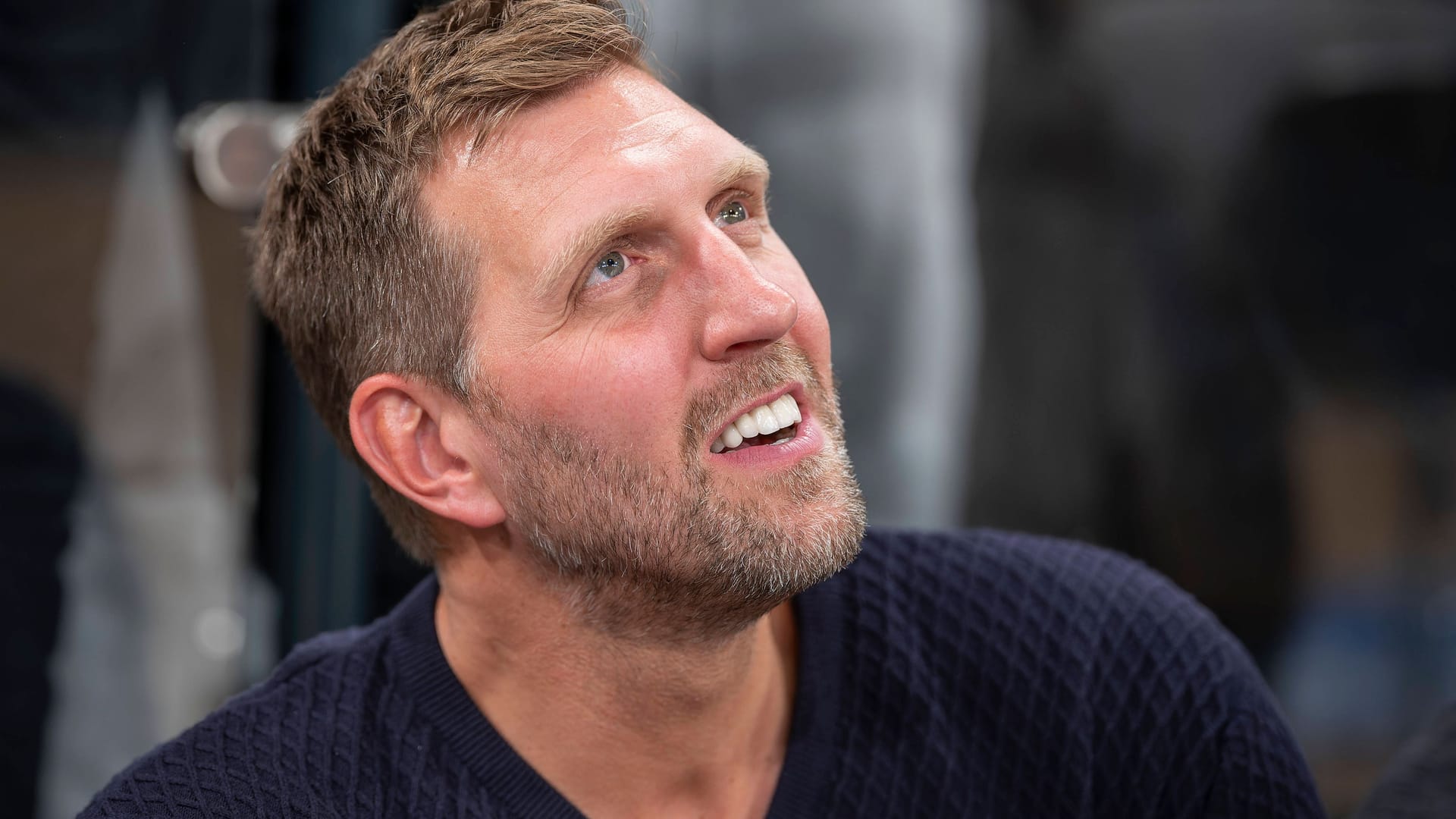 Dirk Nowitzki: Der Basketballstar verfolgt die Special Olympics vor Ort.