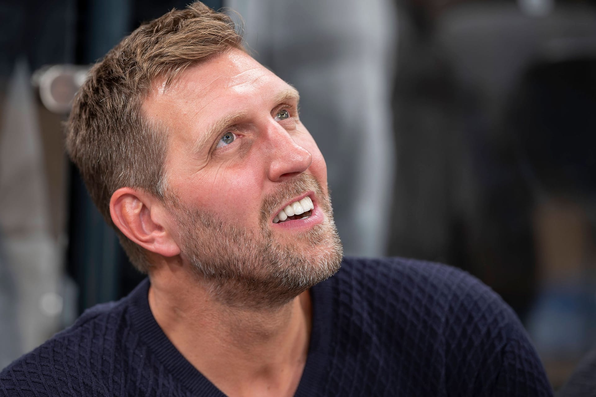 Dirk Nowitzki: Der Basketballstar verfolgt die Special Olympics vor Ort.