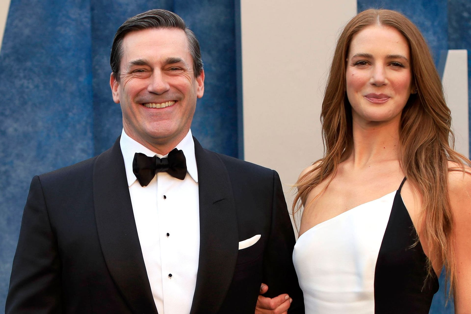 Jon Hamm und Anna Osceola: Die beiden haben Ja gesagt.